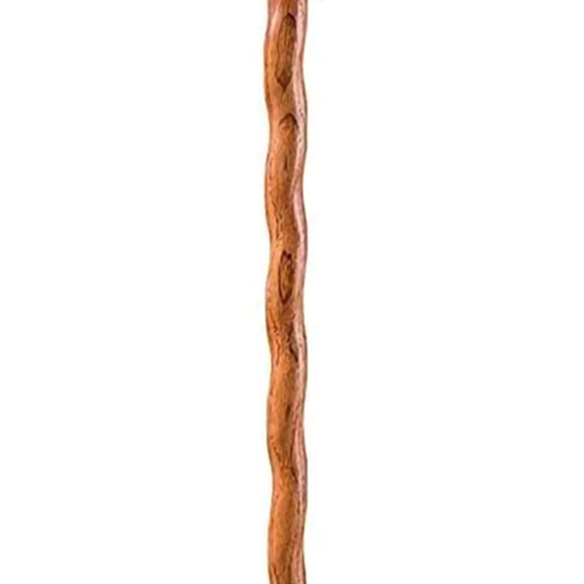 Brazos™ Twisted Oak Ergonomic Fitness Handcrafted Walking Stick, 55-Inch, Red - Image 4