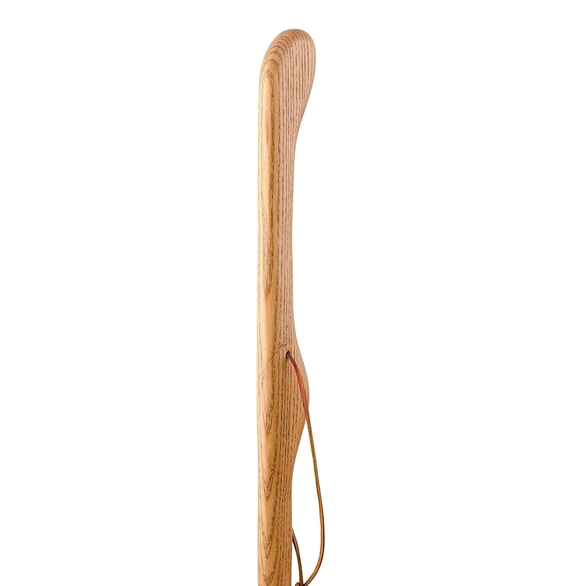 Brazos™ Twisted Oak Hitchhiker Handcrafted Walking Stick, 55-Inch, Tan - Image 3