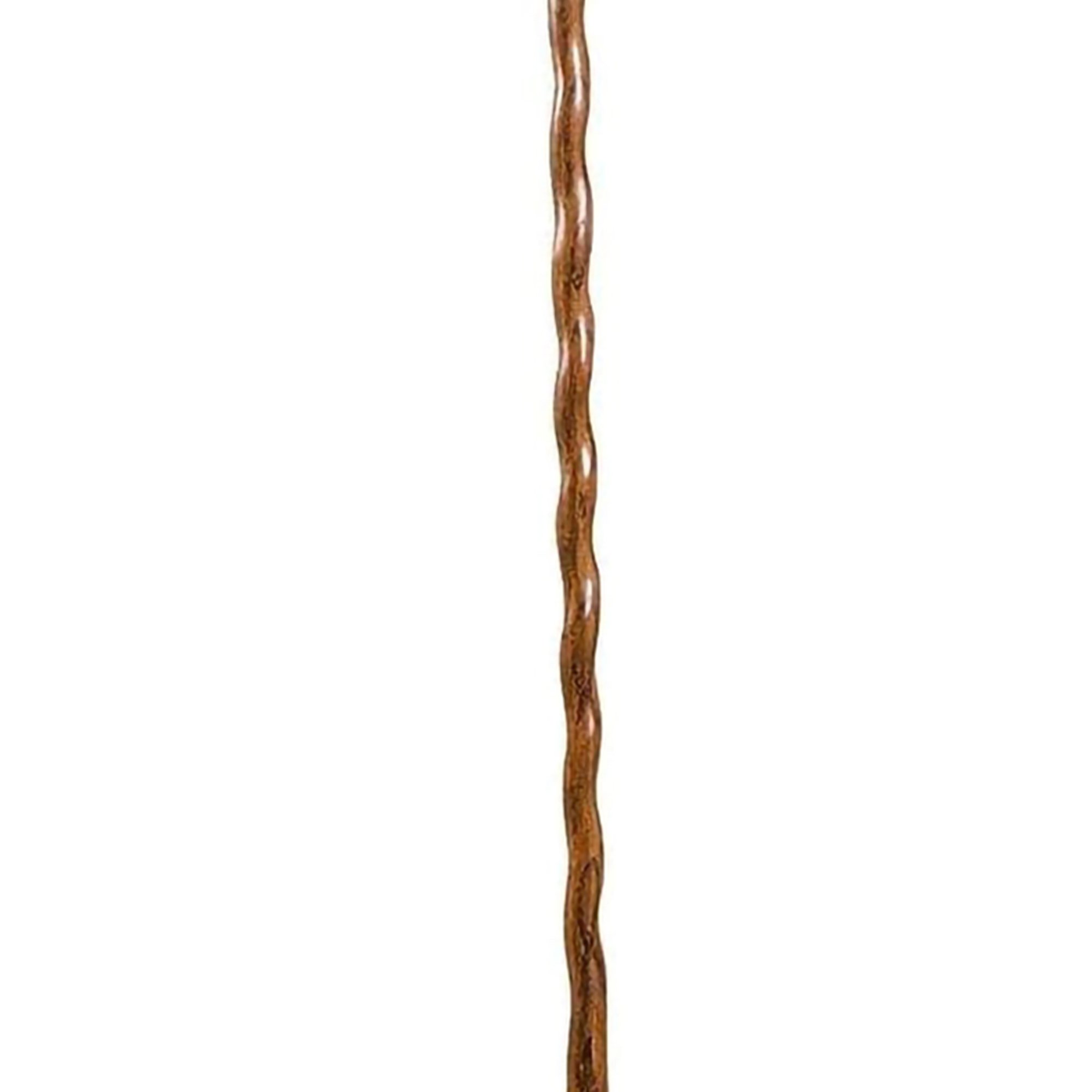 Brazos™ Twisted Oak Hitchhiker Handcrafted Walking Stick, 58-Inch, Brown - Image 4