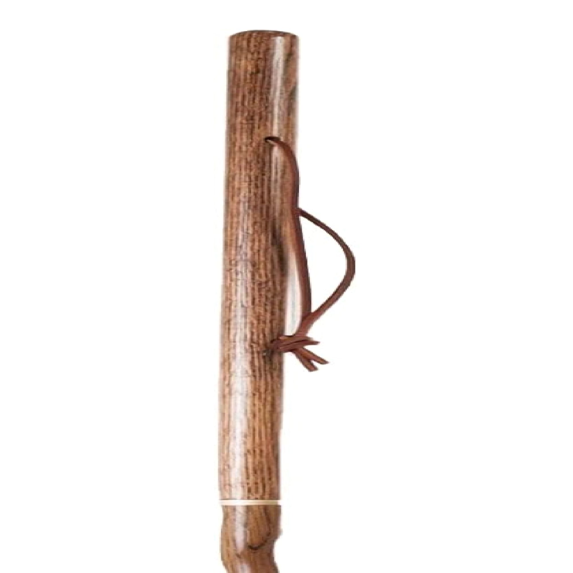 Brazos™ Twisted Oak Traveler's Handcrafted Walking Stick, 55-Inch, Brown - Image 3