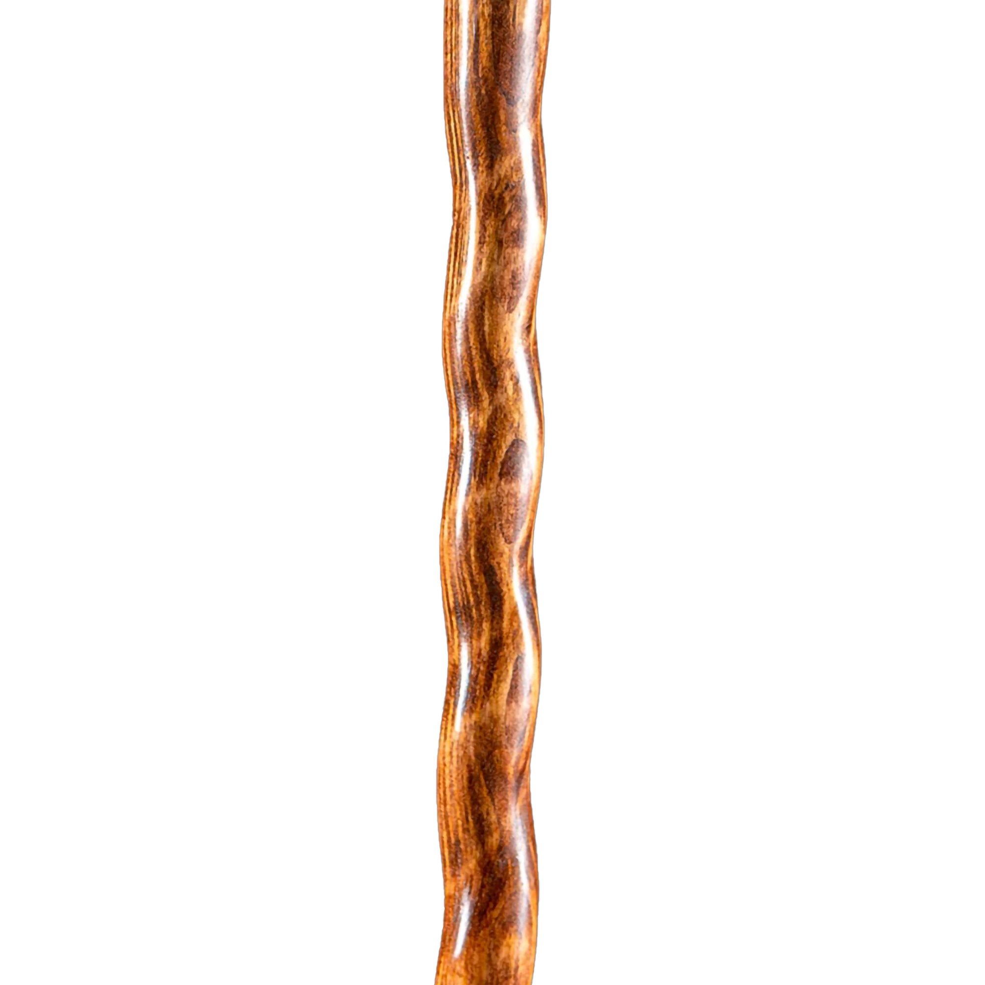 Brazos™ Twisted Pine Handcrafted Walking Stick, 55-Inch - Image 3