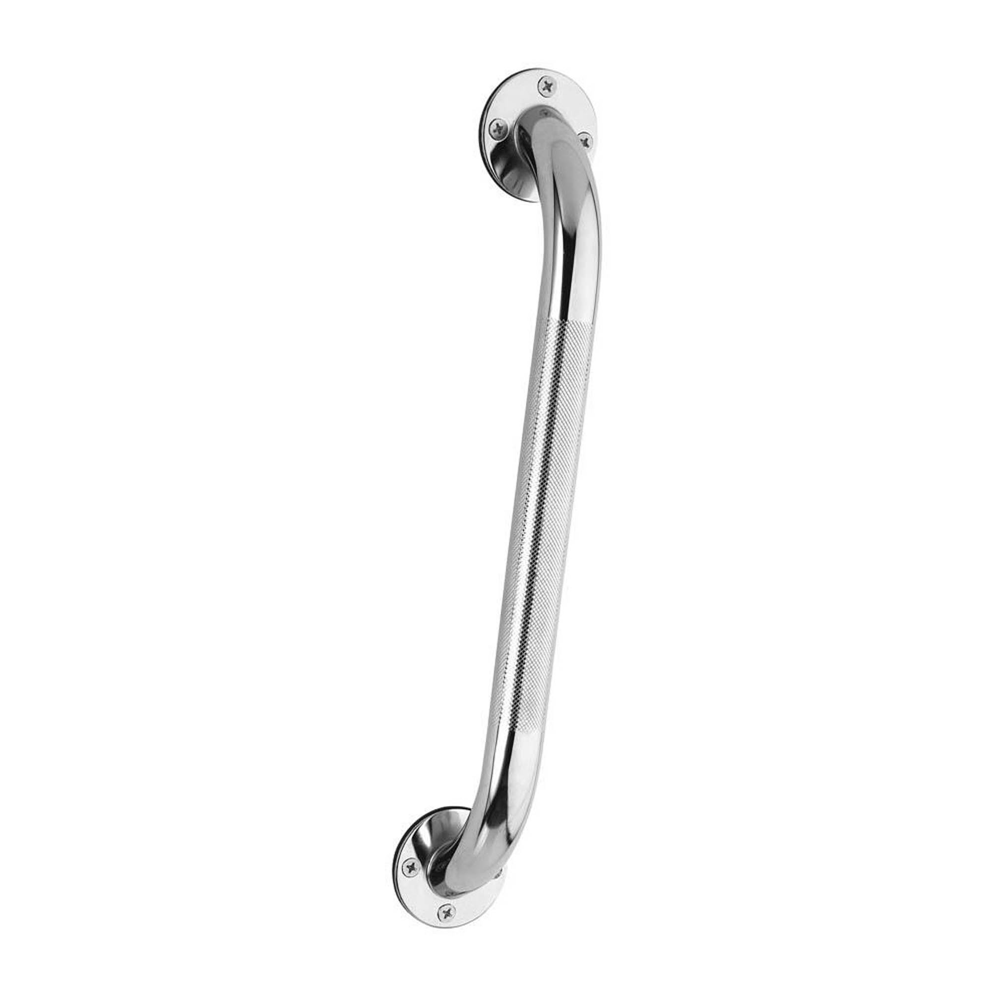 Carex® Wall Grab Bar, Chrome, 16 Inch