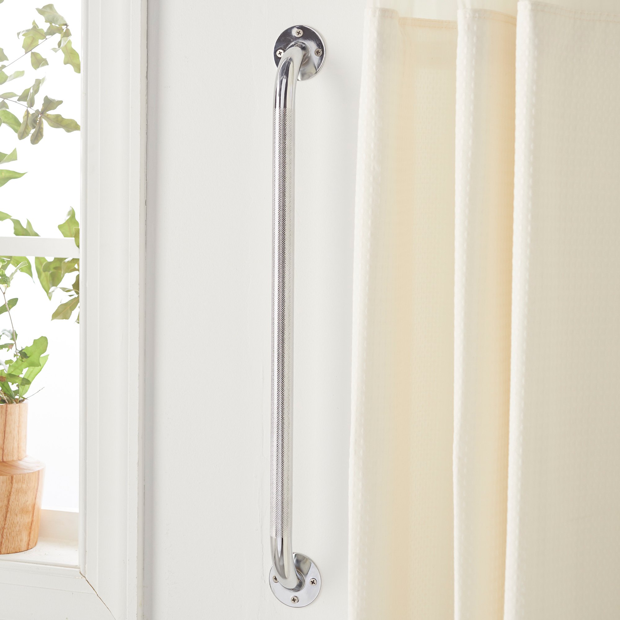 drive™ Wall Grab Bar, Chrome, 24 Inch - Image 6