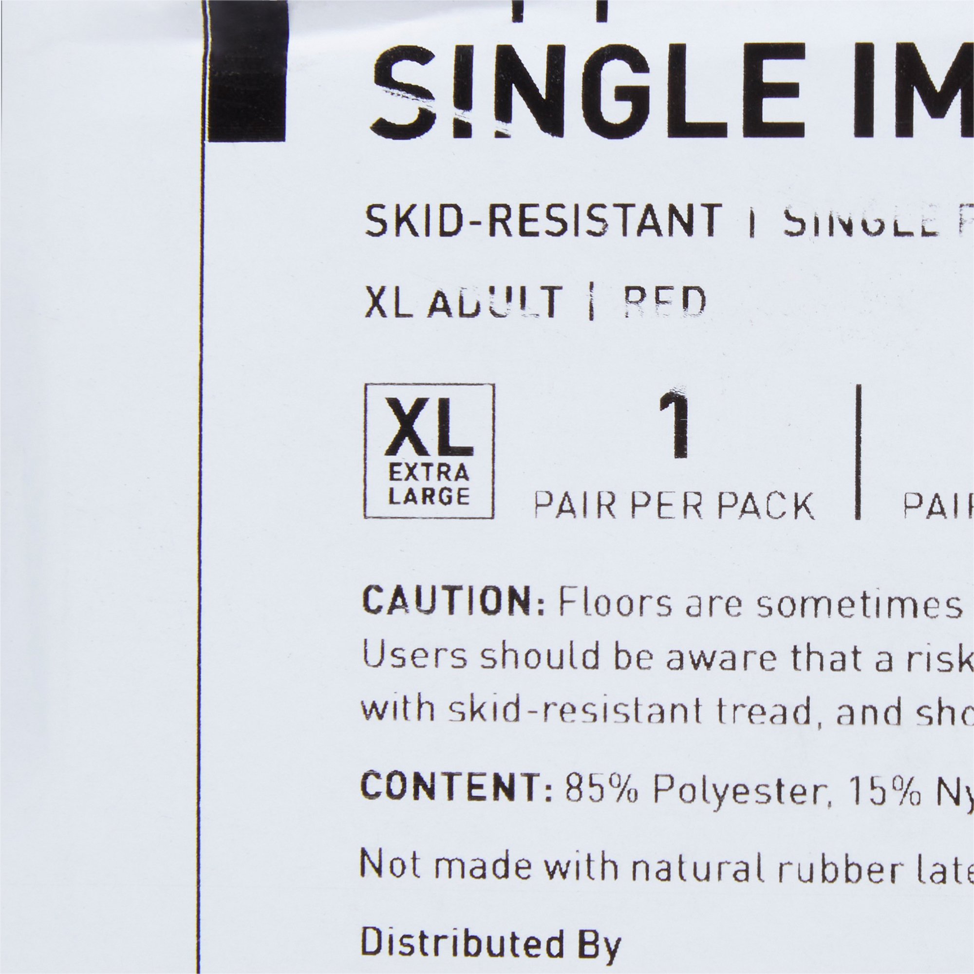 McKesson Terries™ Adult Slipper Socks, X-Large - Image 8