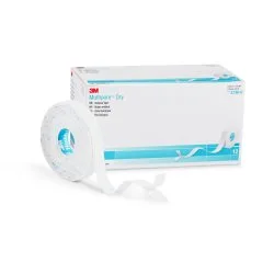 3M™ Multipore™ Dry Dressing Retention Tape w/ Liner, 0.5 Inch x 5.5 Yard, White