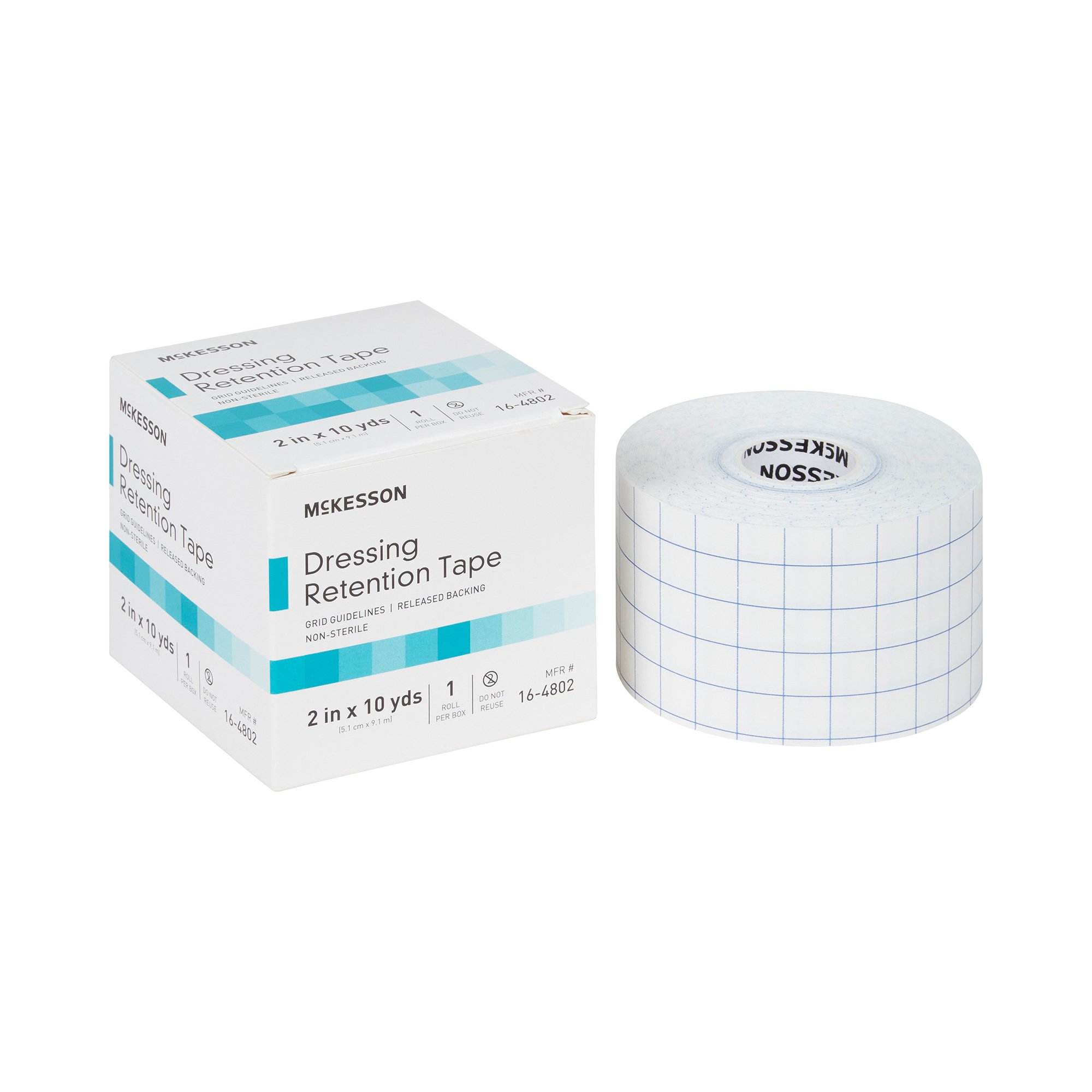 McKesson Nonwoven Fabric Dressing Retention Tape, 2 Inch x 10 Yard - Image 2