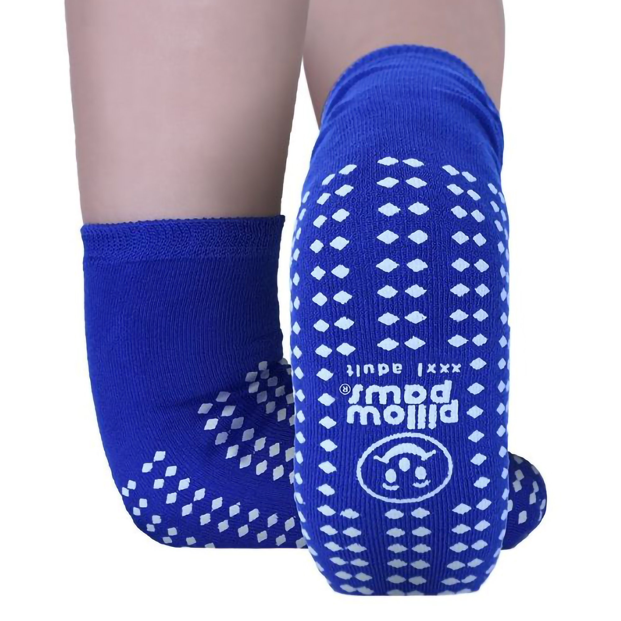 Pillow Paws® Ankle High Double Imprint Terries™ Slipper Socks, 3X-Large - Image 3