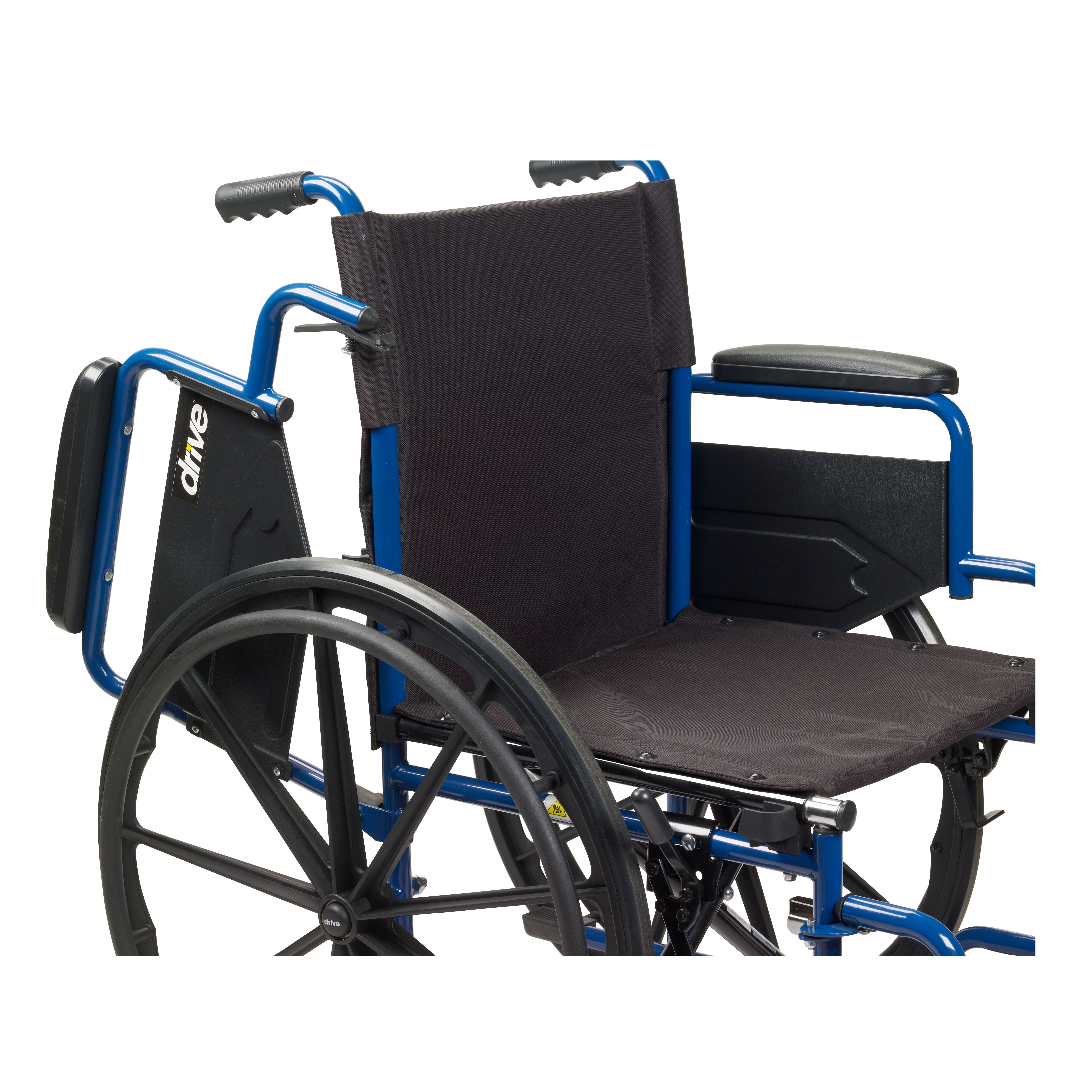drive™ Blue Streak Wheelchair, 18-inch Seat Width - Image 2