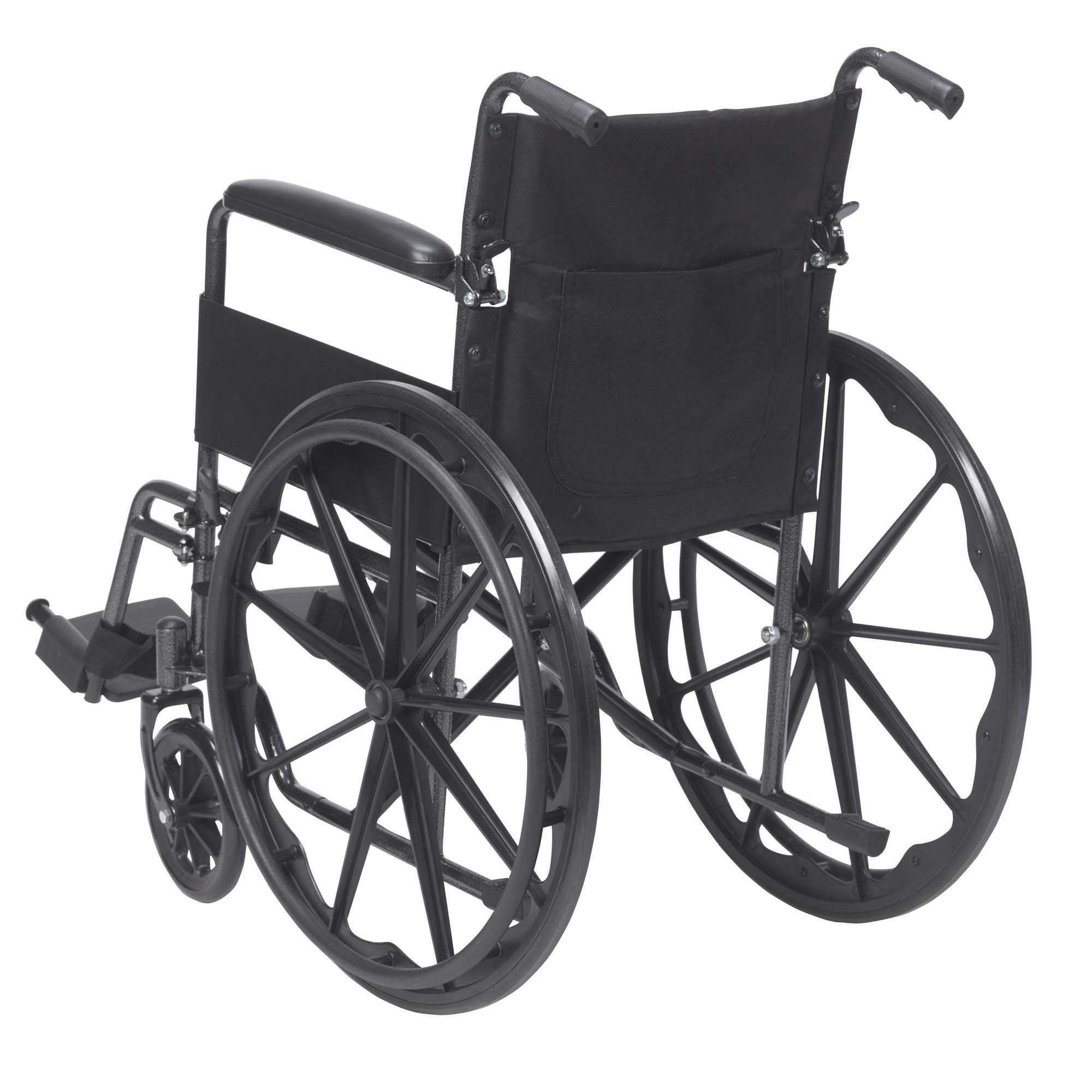 drive™ Silver Sport 1 Wheelchair, 18-Inch Seat Width - Image 2