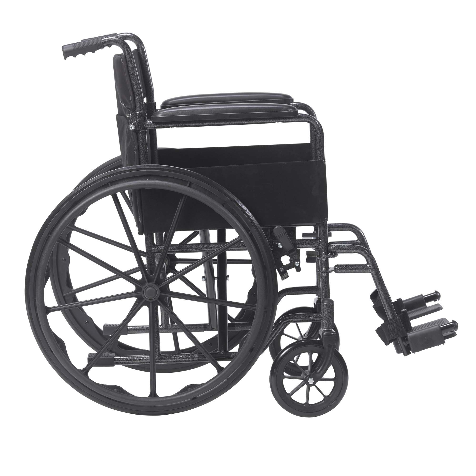 drive™ Silver Sport 1 Wheelchair, 18-Inch Seat Width - Image 3