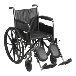 McKesson Wheelchair, 18 Inch Seat Width