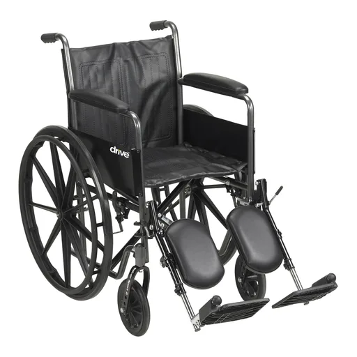 McKesson Wheelchair, 18 Inch Seat Width