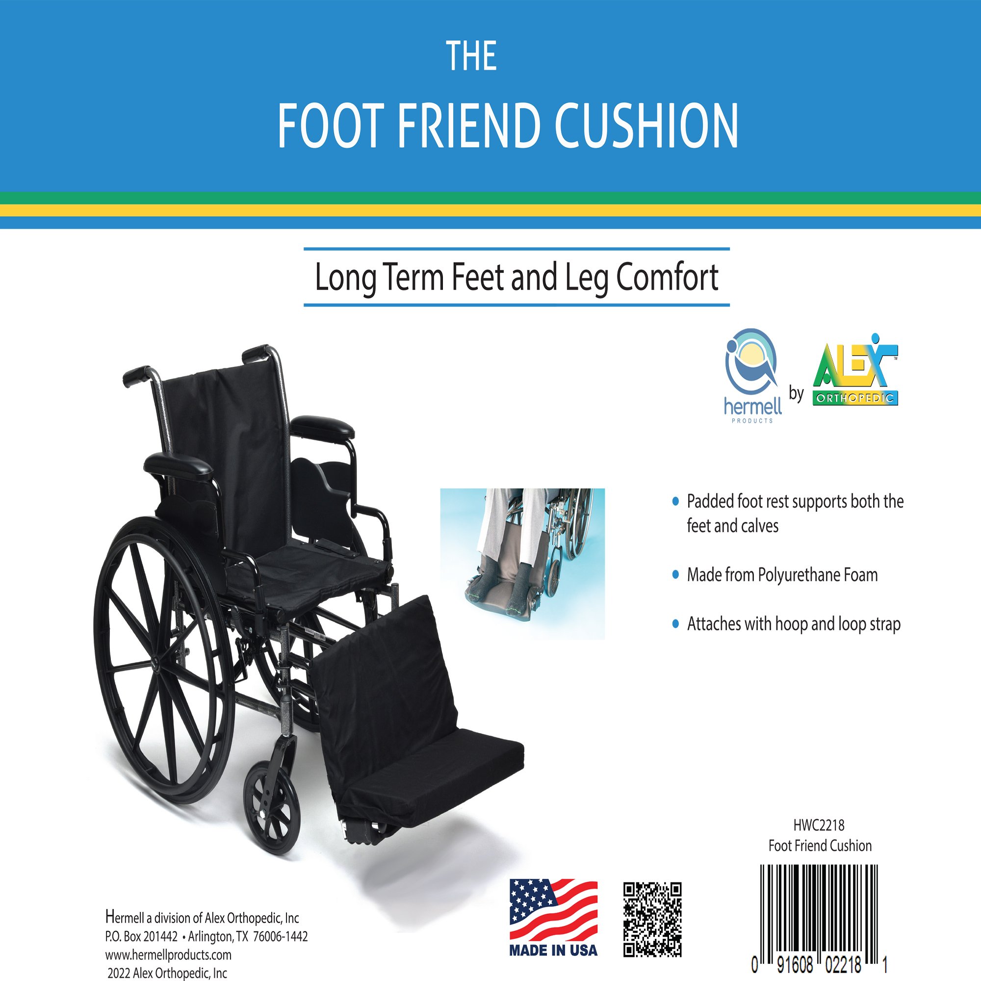 Wheelchair Foot Friend Cushion - Image 2