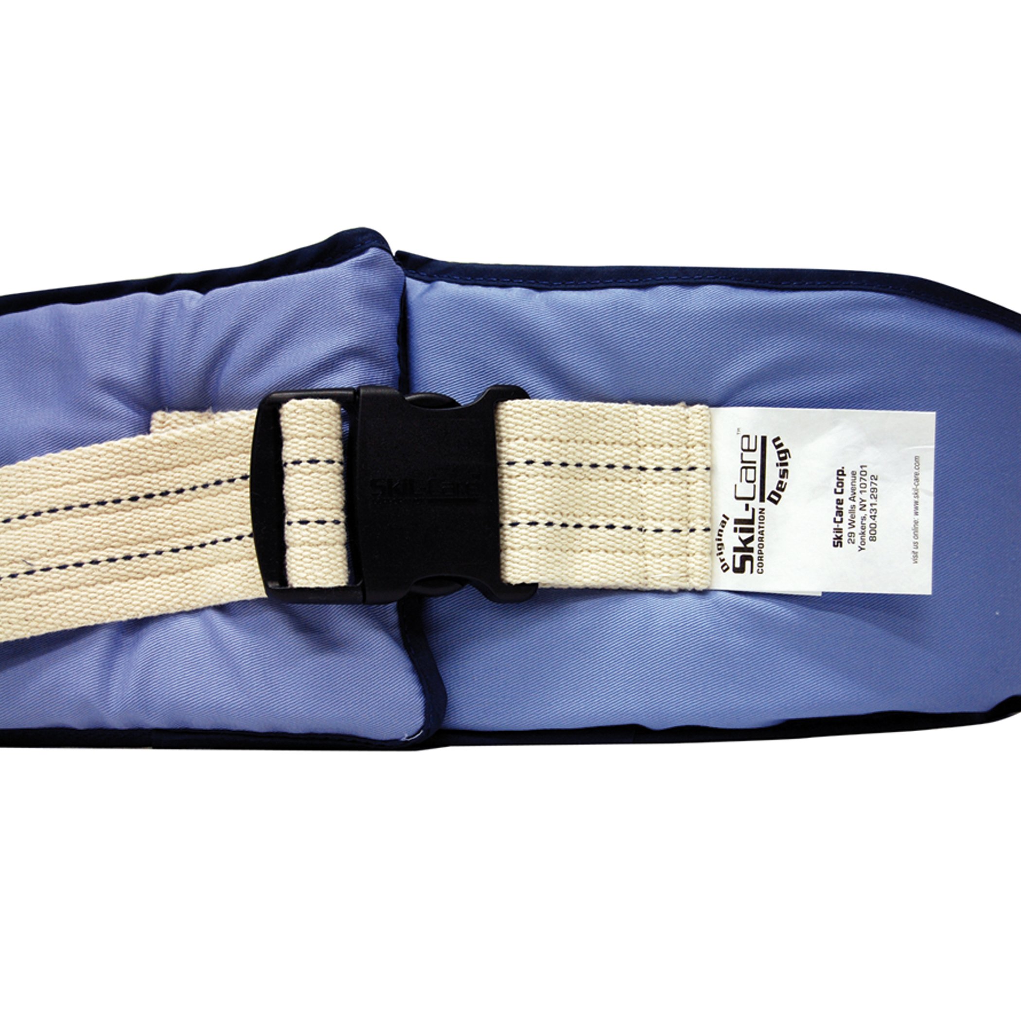 SkiL-Care™ Chair Waist Belt Restraint, 5 x 26 x 42 in., Blue