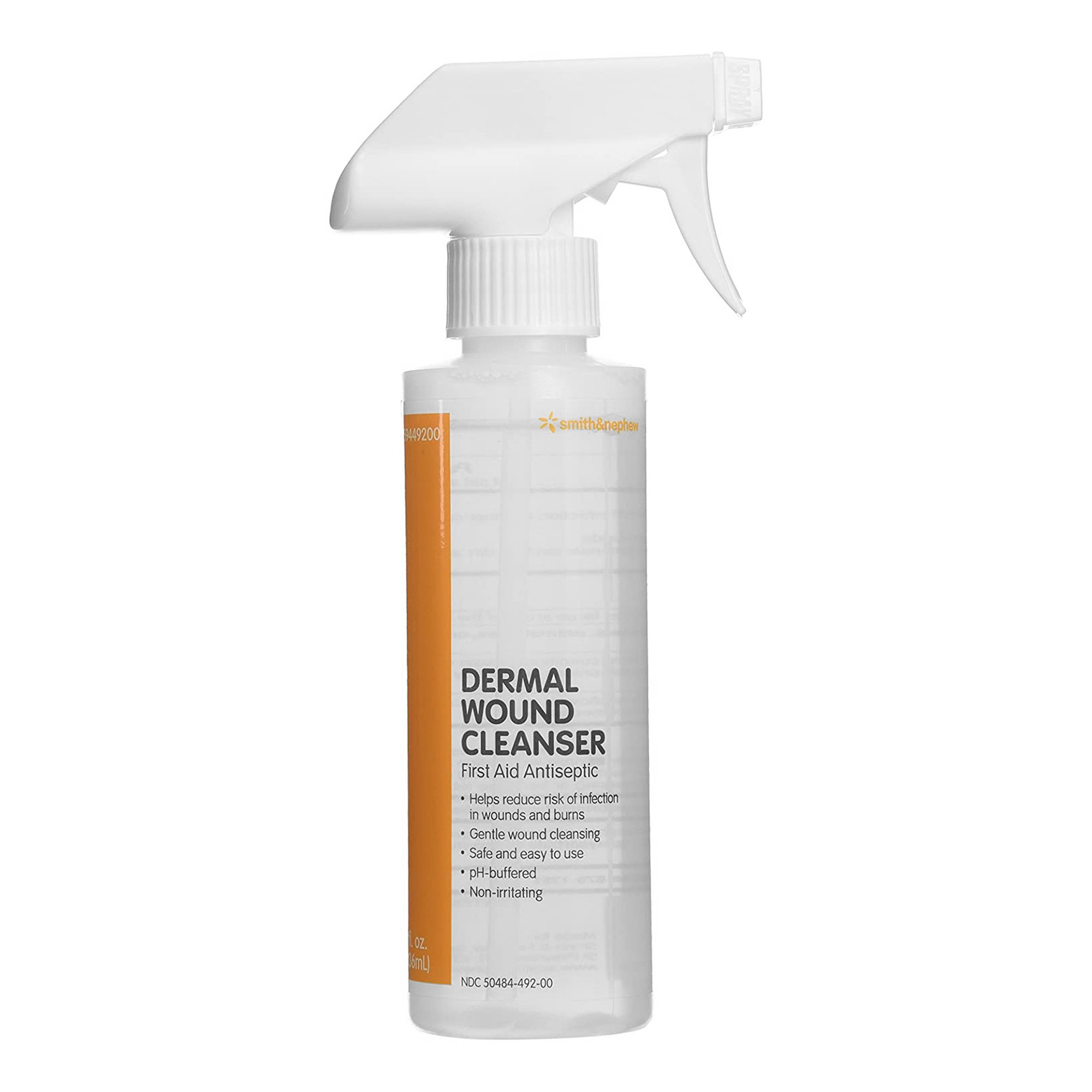 Dermal Wound Cleanser, nontoxic, nonirritating, Antiseptic Spray, 8-oz Bottle