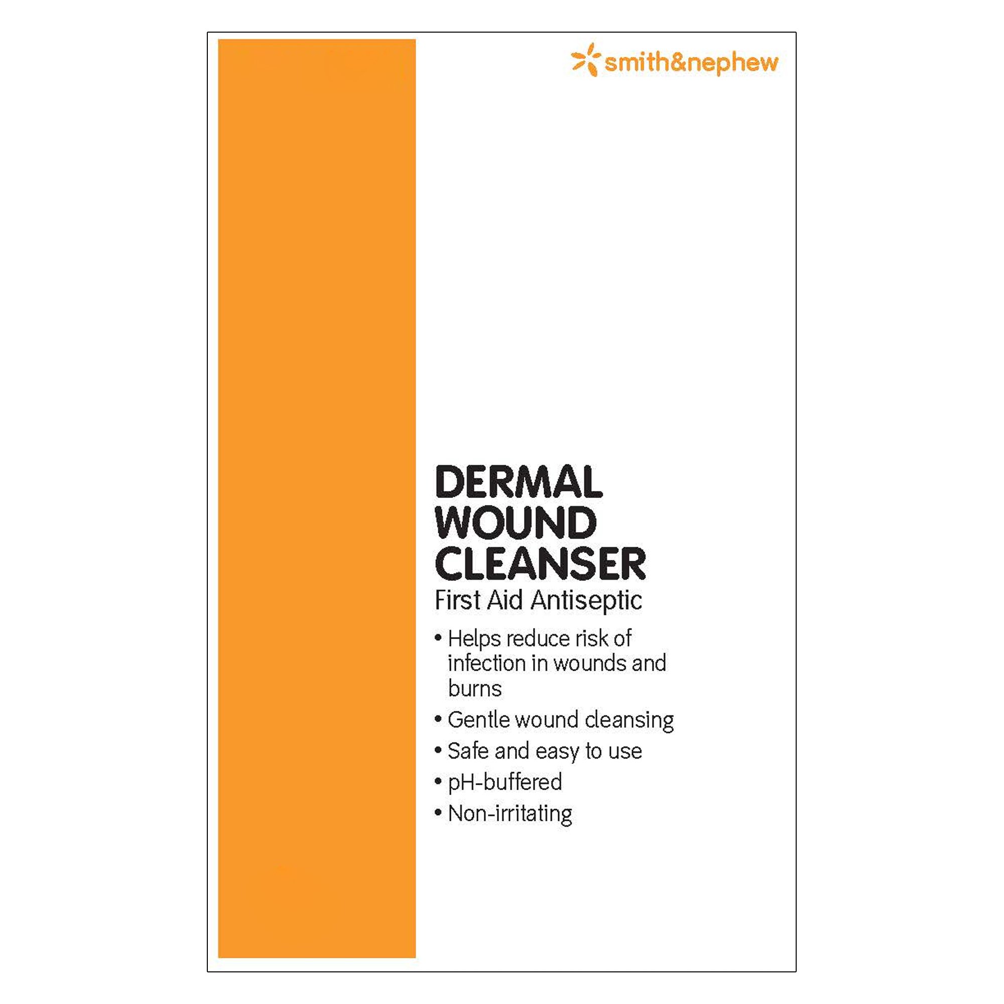 Dermal Wound Cleanser, nontoxic, nonirritating, Antiseptic Spray, 8-oz Bottle - Image 2