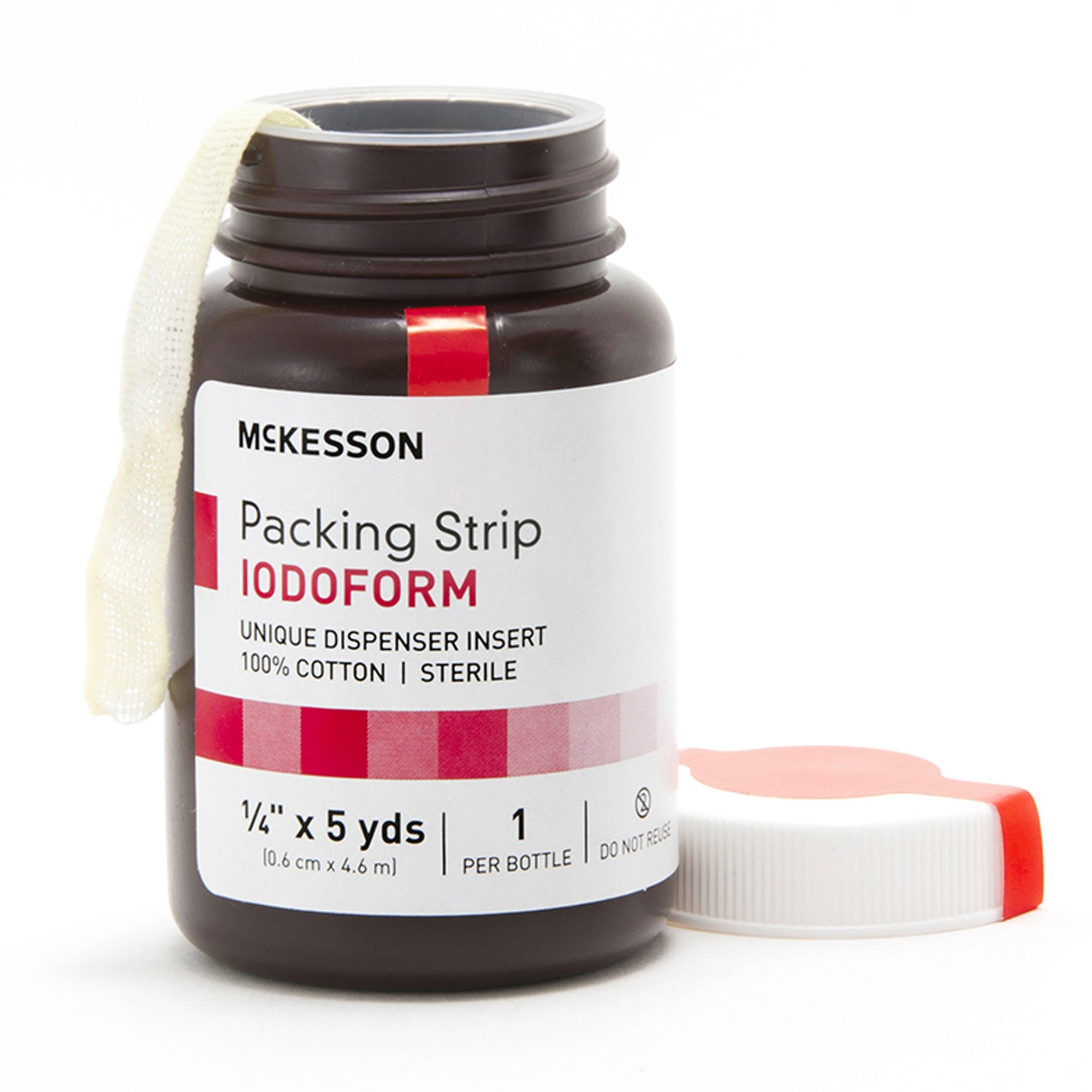 McKesson Iodoform Wound Packing Strip, ¼ Inch x 5 Yard - Image 4