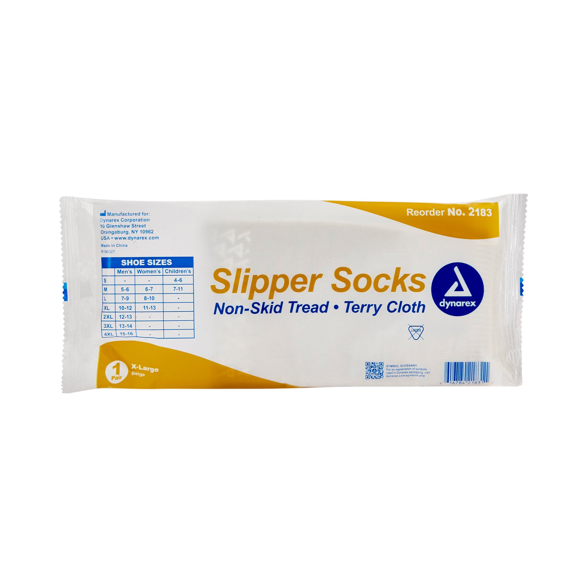 Soft Sole Slipper Socks, X-Large - Image 2