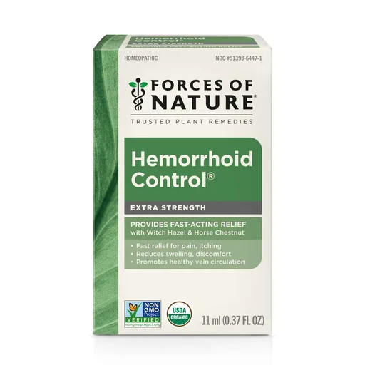 Forces of Nature Hemorrhoid Control Extra Strength