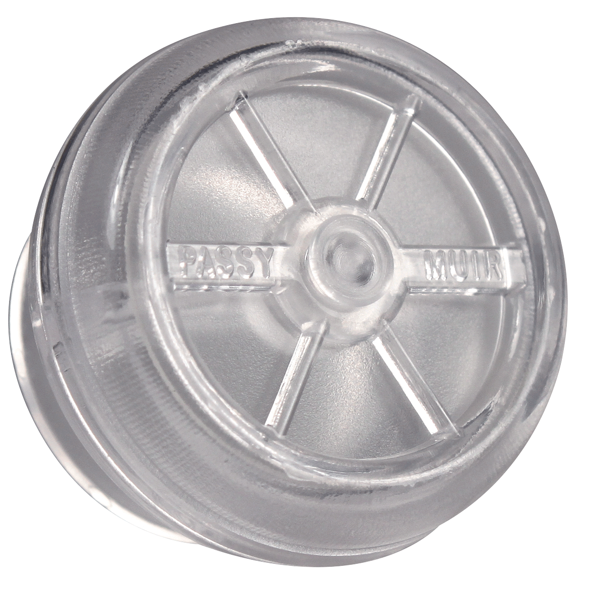 Passy-Muir Low Profile Tracheostomy Swallowing and Speaking Valve 4" x 6" Clear, Light Weight, Neonatal Non-Ventilator