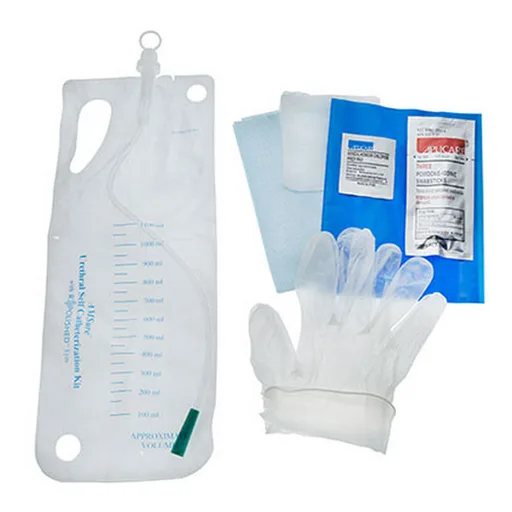 Amsino AMSure Urethral Self Catheterization Kit, 16Fr OD