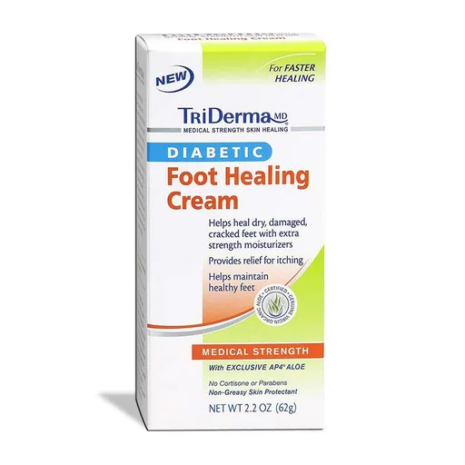 Genuine Virgin Aloe TriDerma® Diabetic Foot Defense™ Healing Cream