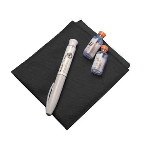 Poucho Cooling Pouch For Insulin, Small, Black