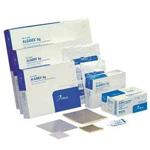 DeRoyal Algidex Ag Silver Alginate Wound Dressing with Foam Back, 2" x 2"