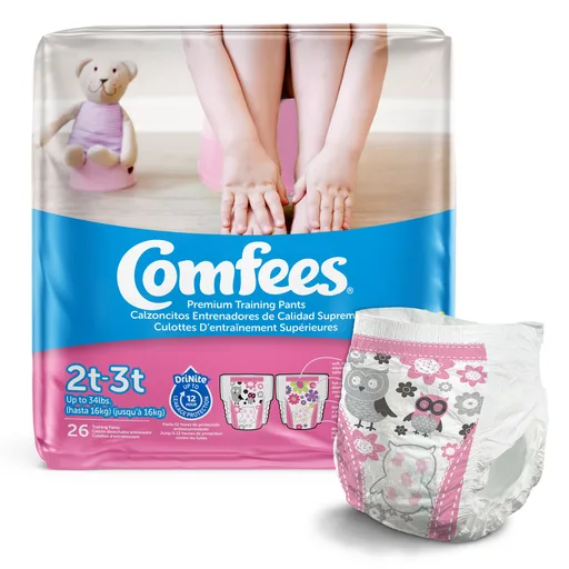 Attends Comfees Girls Training Pant 2T to 3T