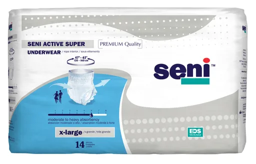 TZMO Seni Active Super Pull-On Underwear, Extra Large