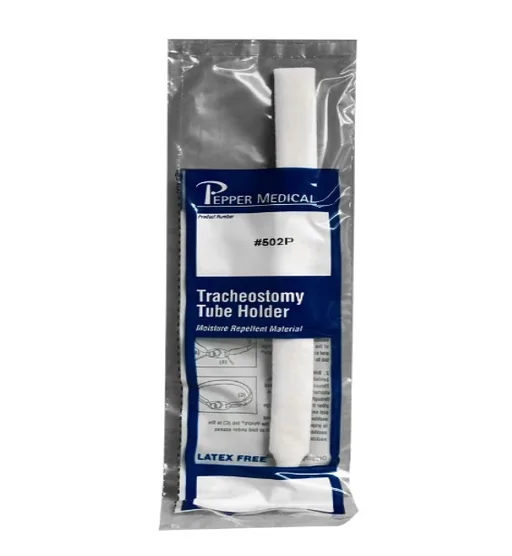 Pepper Medical Pedi-Tie Pediatric Tracheostomy Tube Neckband, 2 Piece