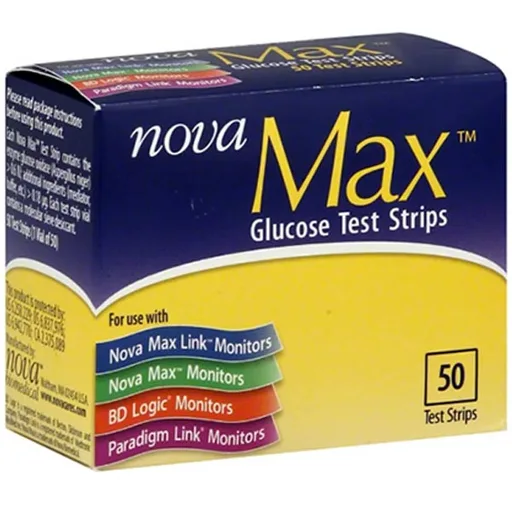 Nova Max Blood Glucose Test Strips