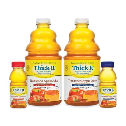 Kent Precision Foods Group Thick-It AquaCareH2O Thickened Apple Juice Nectar Consistency