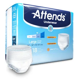 Attends® Extra Absorbency Protective Underwear, Large