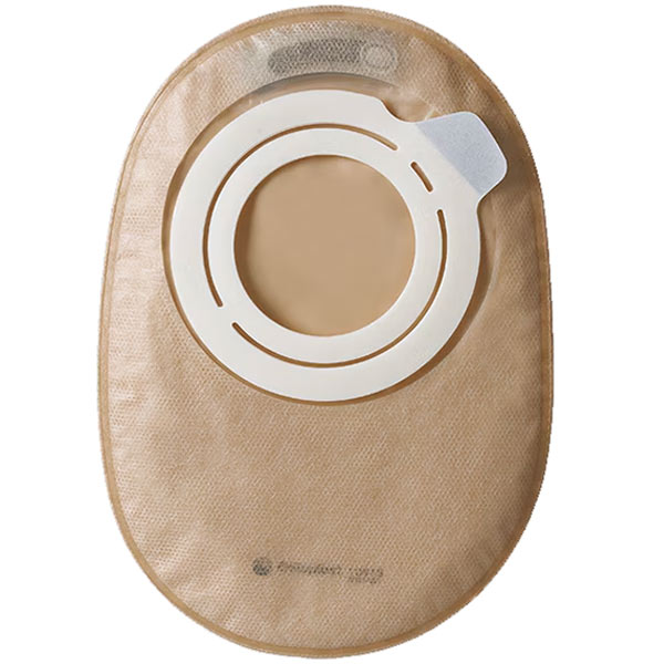 Coloplast SenSura Flex Two-Piece Closed Pouch, Filter, 8-1/2" L, Opaque, 70mm Flange