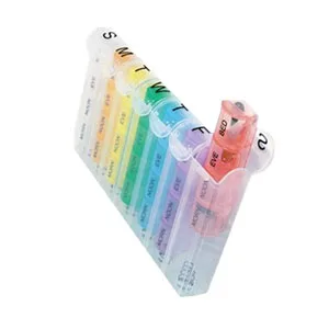 Jobar Pop-Up Weekly Pill Organizer