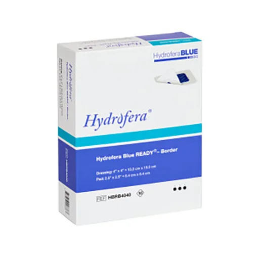 Hydrofera Blue Ready Border Antibacterial Foam Dressing