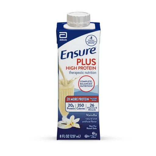 Ensure Plus High Protein, Vanilla, 8 oz.