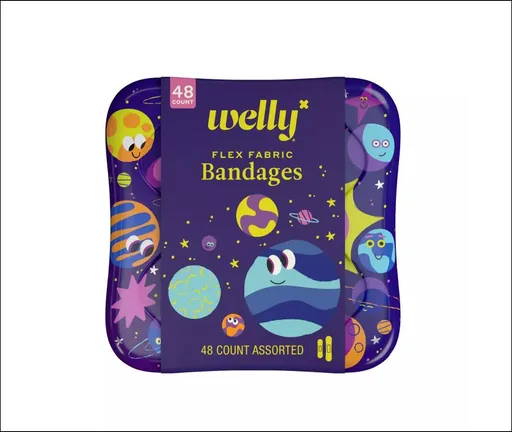 Welly Bravery Planet Pals Adhesive Bandages