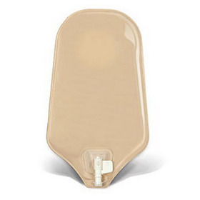 ConvaTec SUR-FIT Natura Two-Piece Urostomy Pouch, 1-3/4" Flange, Accuseal Tap, 9" L, Opaque