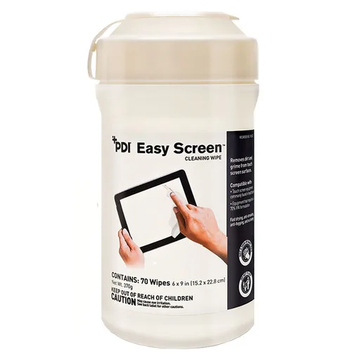 PDI Easy Screen Cleaning Wipe