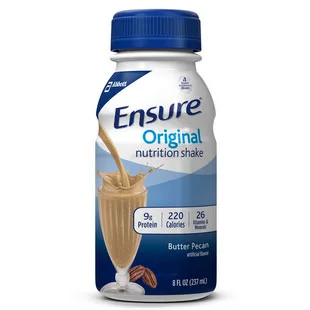 Ensure® Ready-to-Drink Butter Pecan Institutional 8 oz Bottle
