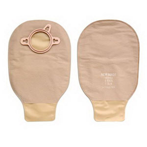 Hollister New Image Two-Piece Drainable Pouch with Two Sided ComfortWear Panel and Clamp Closure 1-3/4" Flange