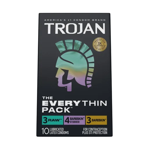 Trojan Latex Condom BareSkin EveryThin, 10 ct