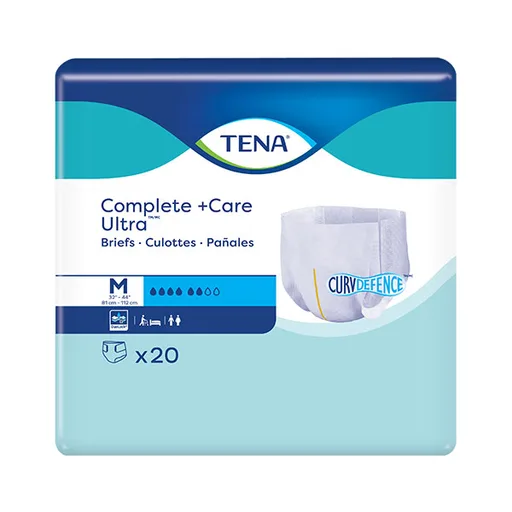 Tena Complete + Care Ultra Brief, Medium