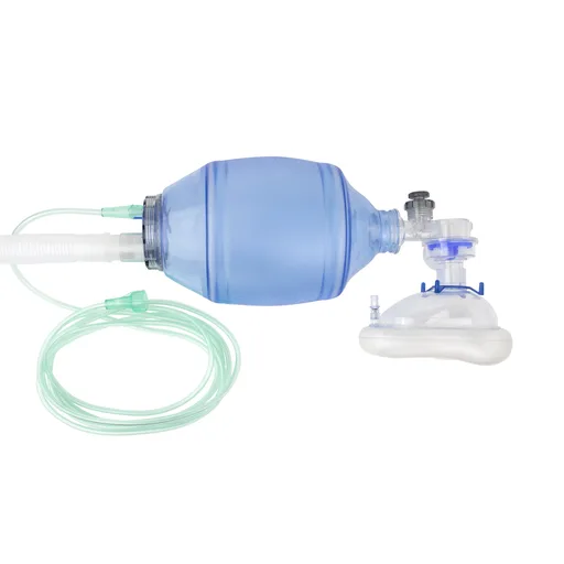 Dynarex Manual Pulmonary Resuscitator with Mask and Reservoir Tubing, Adult