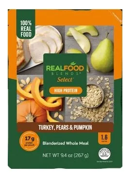 Real Food Blends Select Turkey, Pears & Pumpkin