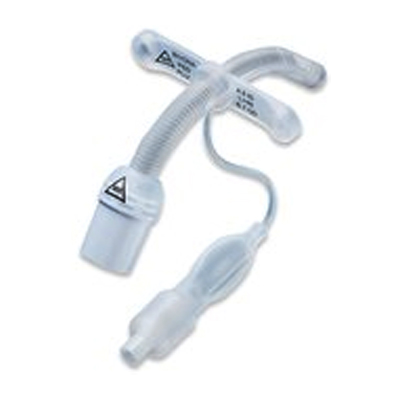 Smiths Medical ASD Inc Bivona Flextend TTS Pediatric Straight Neck Flange Tracheostomy Tubes, Size 2.5, 90mm, 4mm OD, 2.5mm ID
