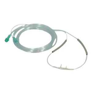 CareFusion AirLife Adult Cushion Cannulas with Foam Cover and 7 ft. U/Connect-It Tubing