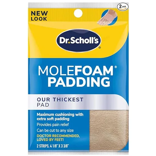 Dr. Scholl's Molefoam Padding Strips 2-Pack